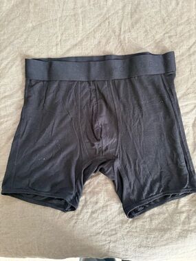 Mott & Bow Second Skin Black Men's Boxer Briefs - size M, NWOT